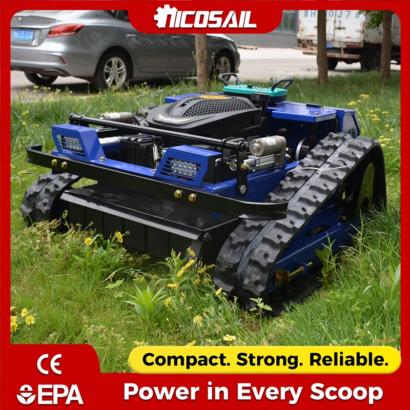 Custom QL500 Remote Lawn Mower with Cruise Control, 24V Battery, EPA Certified, Effortless for US Residential Yard