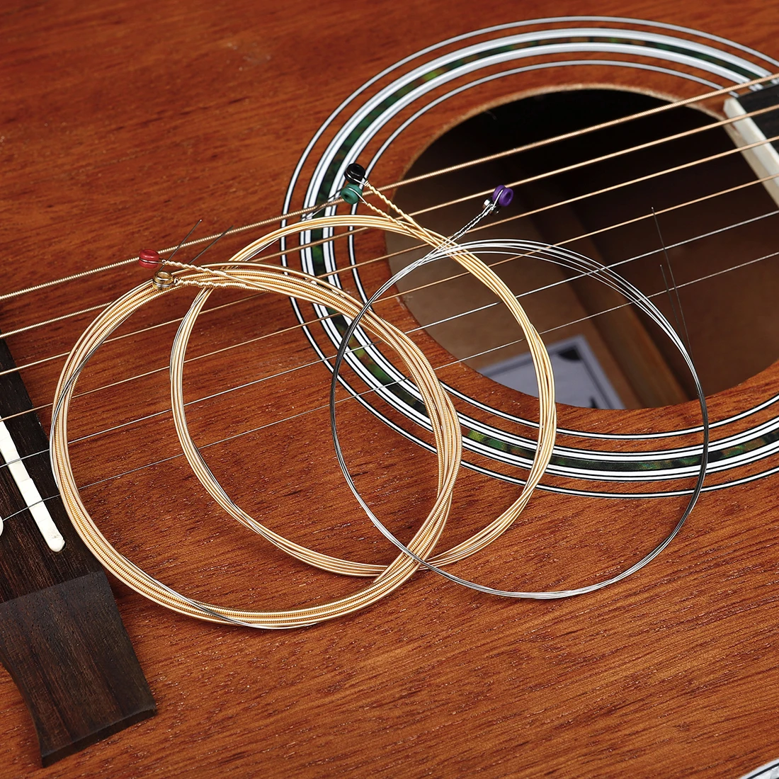 

IRIN A720 Guitar Strings 6pcs/set Phosphor Bronze Strings for Folk Acoustic Guitar Strings Instrument Guitar Parts Accessories