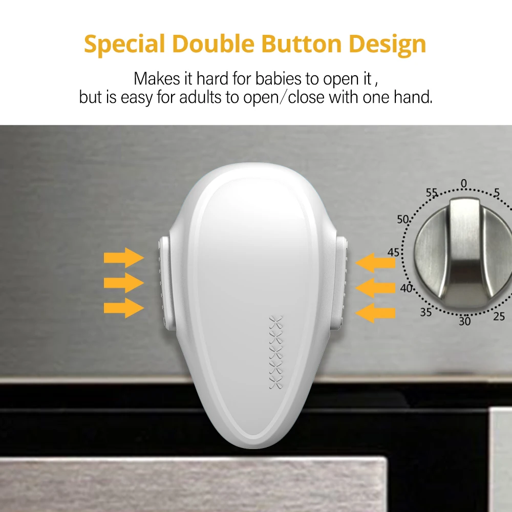 EUDEMON 1PC Kids safety Oven Door Stopper Oven Door Lock with New Design for Baby Prevent Baby from Playing with Oven Doors