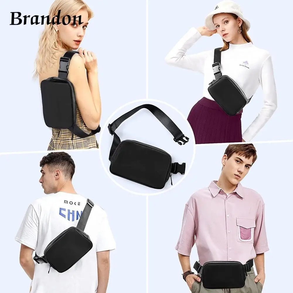 

Men and Women's Same Type of Waist Bag Nylon Waterproof Chest Bag Outdoor Sports Running Mobile Phone Bag Wild Meltbolic Bag