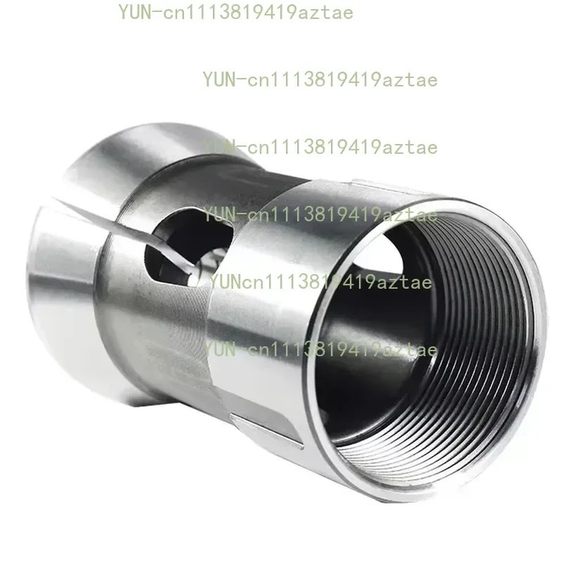 28# Round Hole Back Pull CNC Lathe Collet, 3.0–28.0mm Clamping Range, Spring Steel High Precision Round Chuck Collet