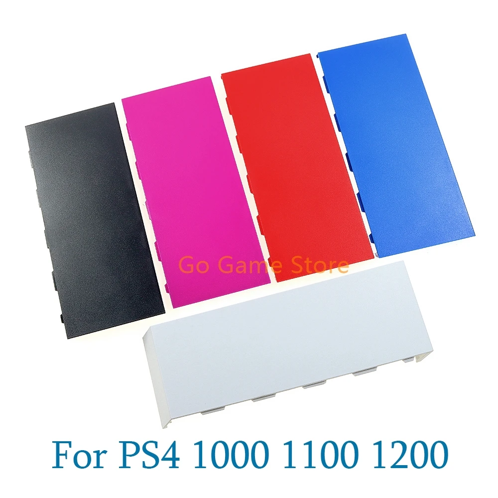 10pcs For PS4 1000 1100 1200 Replacement Housing Faceplate Console Solid Matte HDD Bay Hard Drive Cover Shell Case