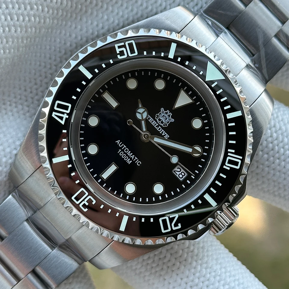 STEELDIVE Brand SD1964 Big Size 45.4mm Sapphire Glass Ceramic
