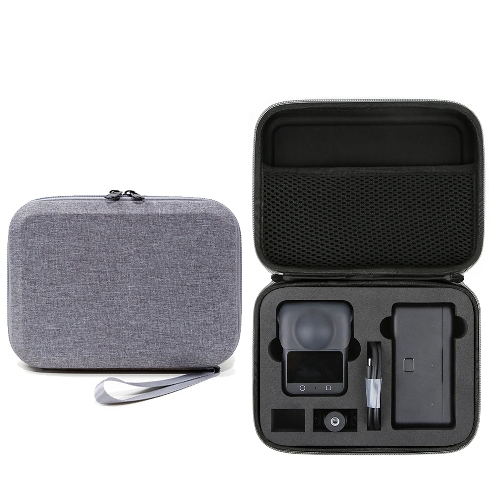 

for DJI Osmo 360 Camera Battery and Accessories Storage Bag Anti-Pressure and Anti-Shock Case Black Gray