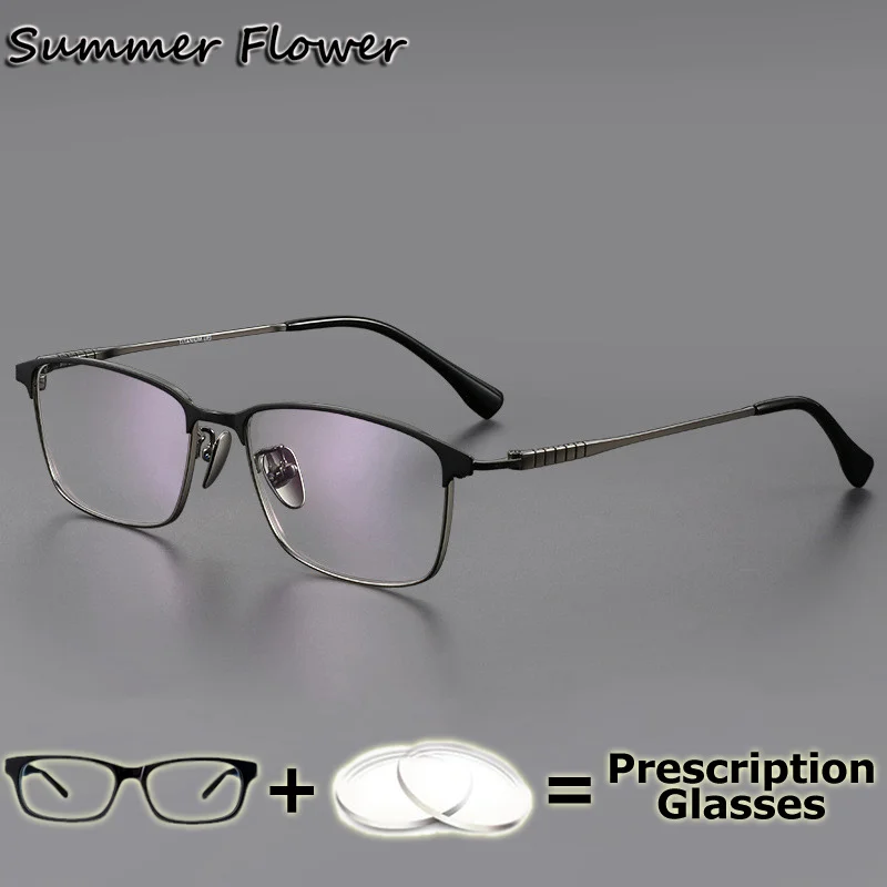 Men Progressive Glasses Photochromic Lenses Graduated Glasses Man Anti Blue Ray Varifocal Bifocal Progressive Glasses