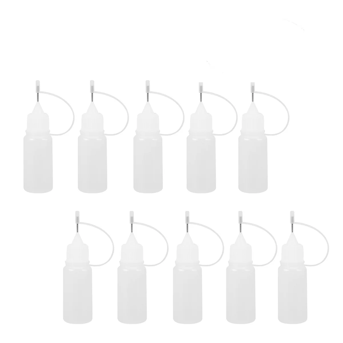 Precision Glue Applicator Needle Squeeze Bottle Fusion Plastic Dispenser Quilling Dropper DIY Kit