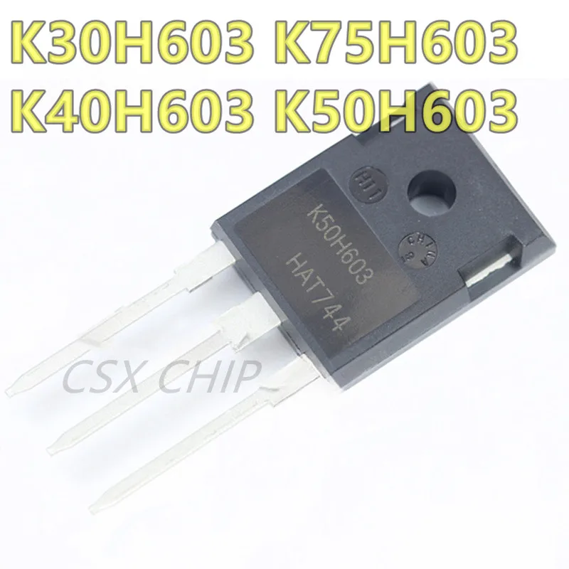 10 unids/lote Original nuevo importado K50H603 IKW50N60H3 Transistor IGBT K30H603 IKW30N60H3 K40H603 IKW40N60H3