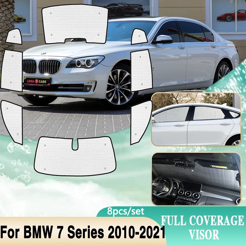 

For BMW 7 Series F01 G11 G12 2010~2021 Car Windshields Sunshades Sun Protection Visor Auto Accessories 2011 2012 2013 2014 2015