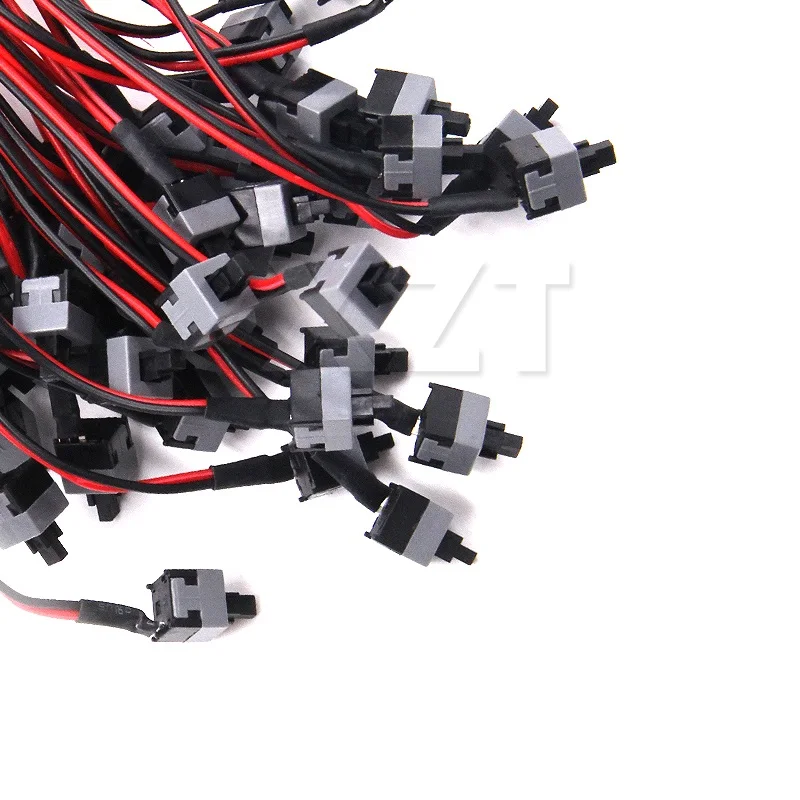 10pcs/Lot 45cm ATX Power Switch ON OFF Reset Data Cable Cord Line For PC Computer Motherboard PC line