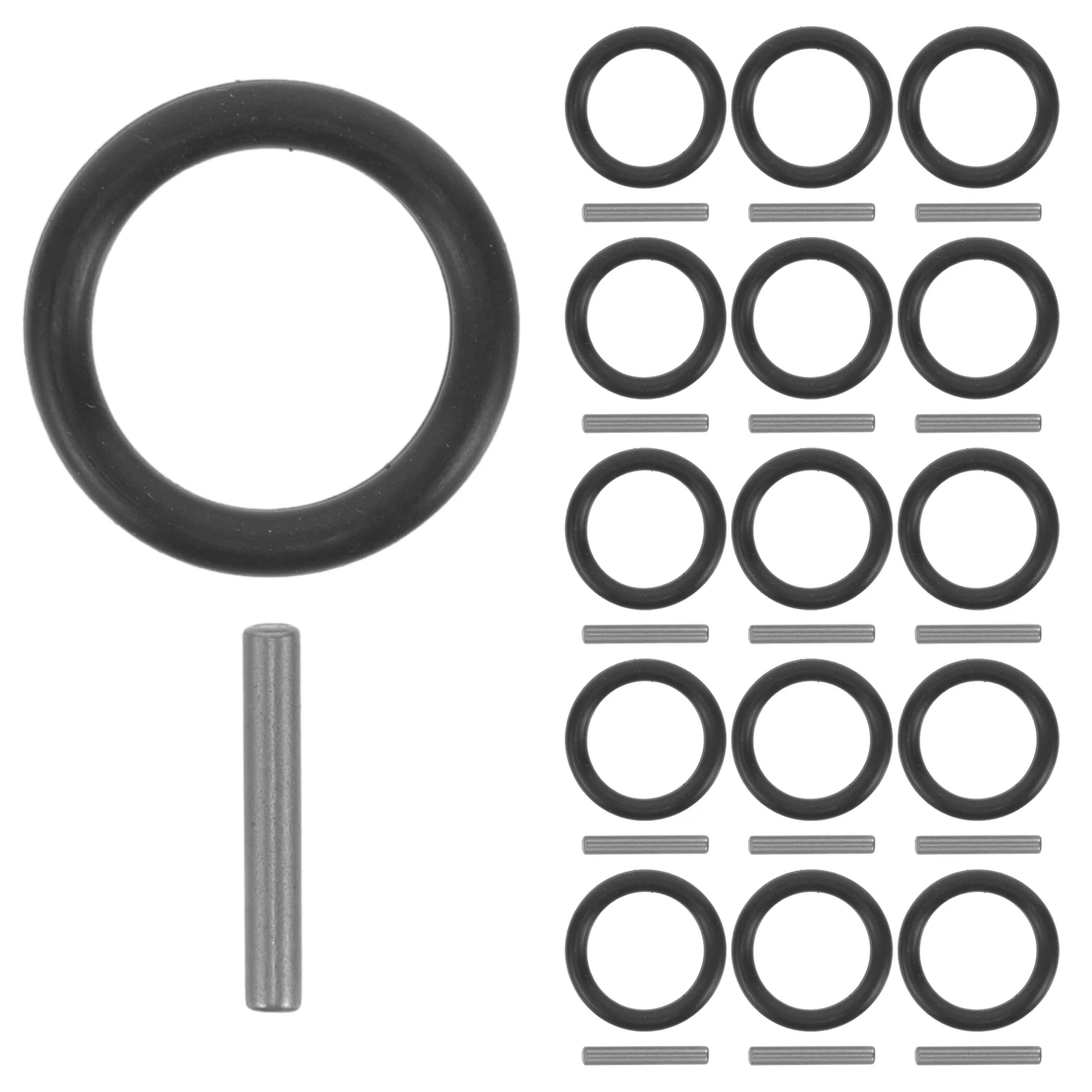 

50 комплектов торцевых колец и штифтов для электрических ключей, универсальные детали крепежа, прочные сменные инструменты, торцевые штифты для гаечных ключей