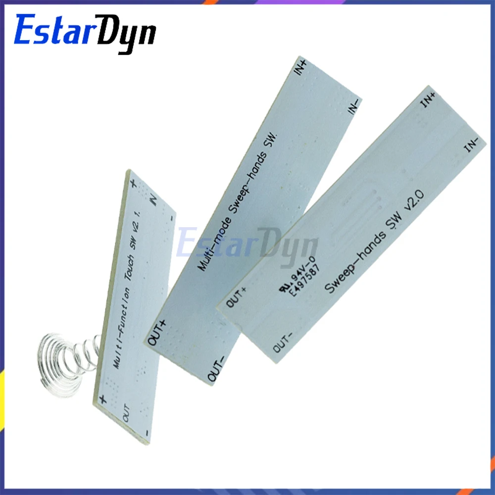 Smart Gesture Induction Switch Module 5V-12V-24V 72W Max for Cabinet Wardrobe Shoe Cabinet LED Lights Touchless Control