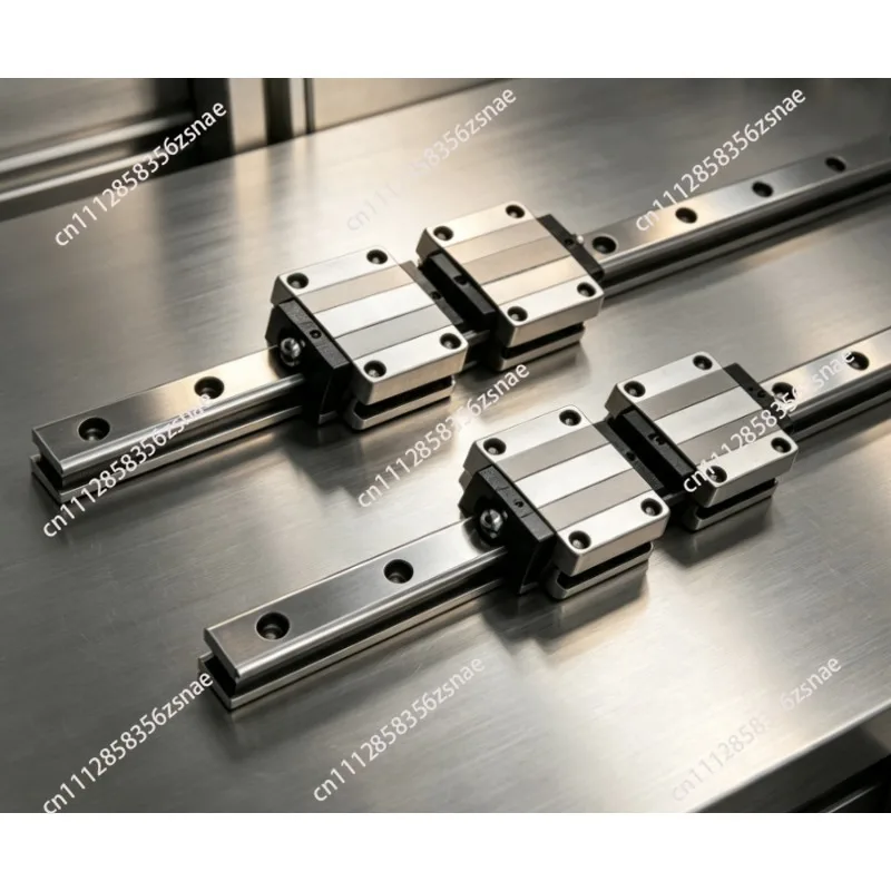 HSR25 Linear Guide Rail & Slider, S500X1 Y Axis LM Guide for CNC Machine Tools