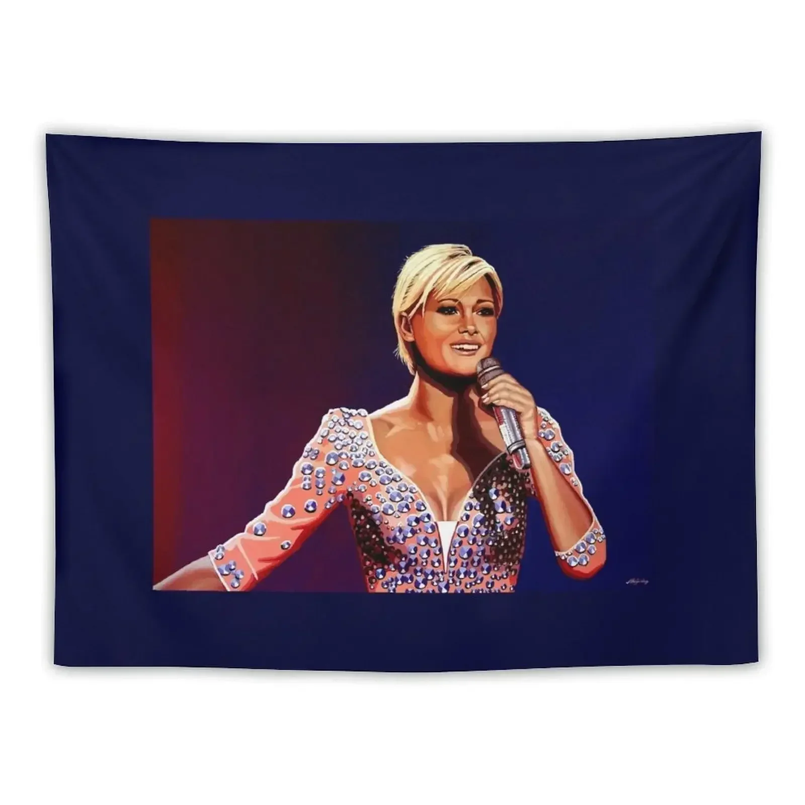 

Helene Fischer Painting Tapestry Decoration Home Room Decorations Aesthetic Decorations For Your Bedroom Room Design Tapestry