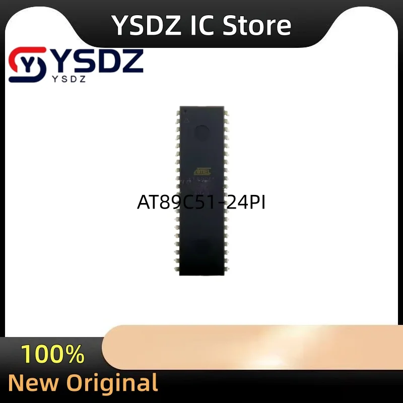 5~20PCS/LOT AT89C51-24PI AT89C51 DIP40 Microcontrolle MCU