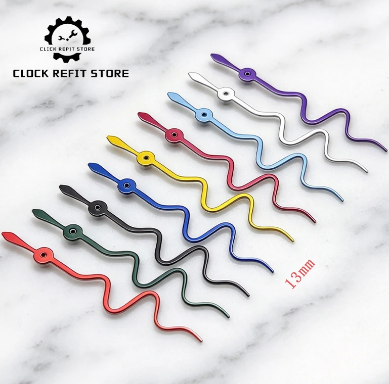 Hot Sale Fit NH35 8215 Men's Snake Style Second Hand, Stainless Steel DIY Watch Parts, Best Seller Personalized Mod Parts