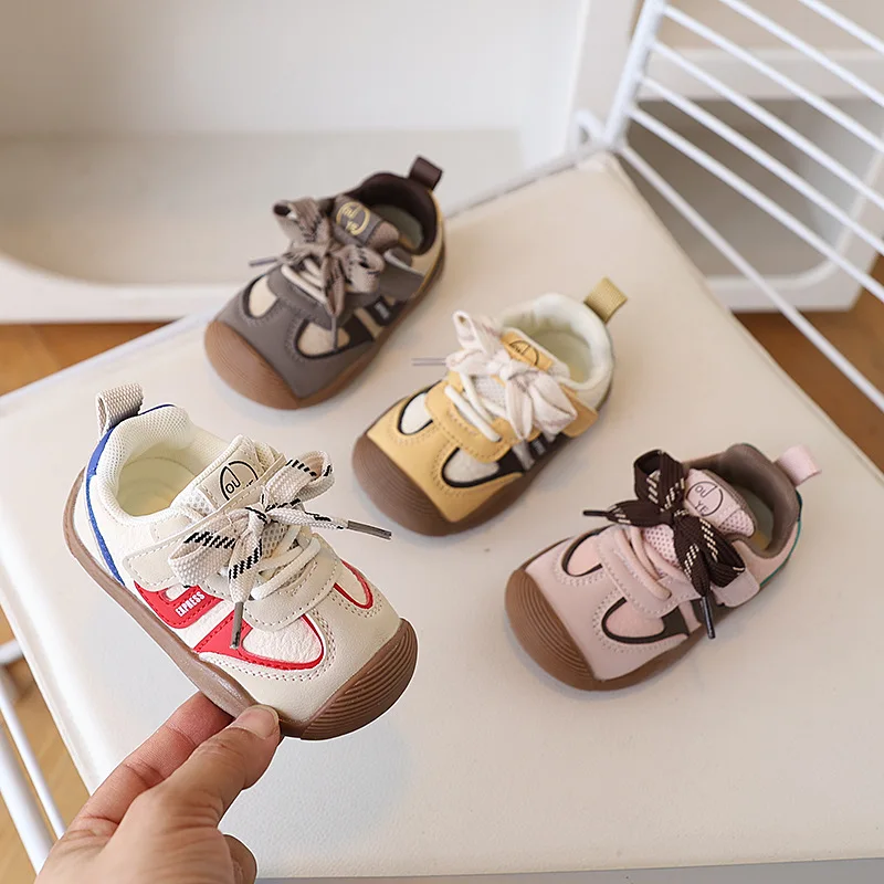 

Kids Sports Shoes New Boy' Soft Sole Fashion Patchwork Shoes Tide Comfortable Sandals for Boy Baby Casual Shoes Kids Sneakers