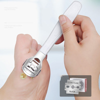 1pc Pedicure Tool Hard Dead Skin Remover Cutter Shaver Trimmer Pedicure Callus Blade Foot Caring Toe Nail Shaver Knife Kit