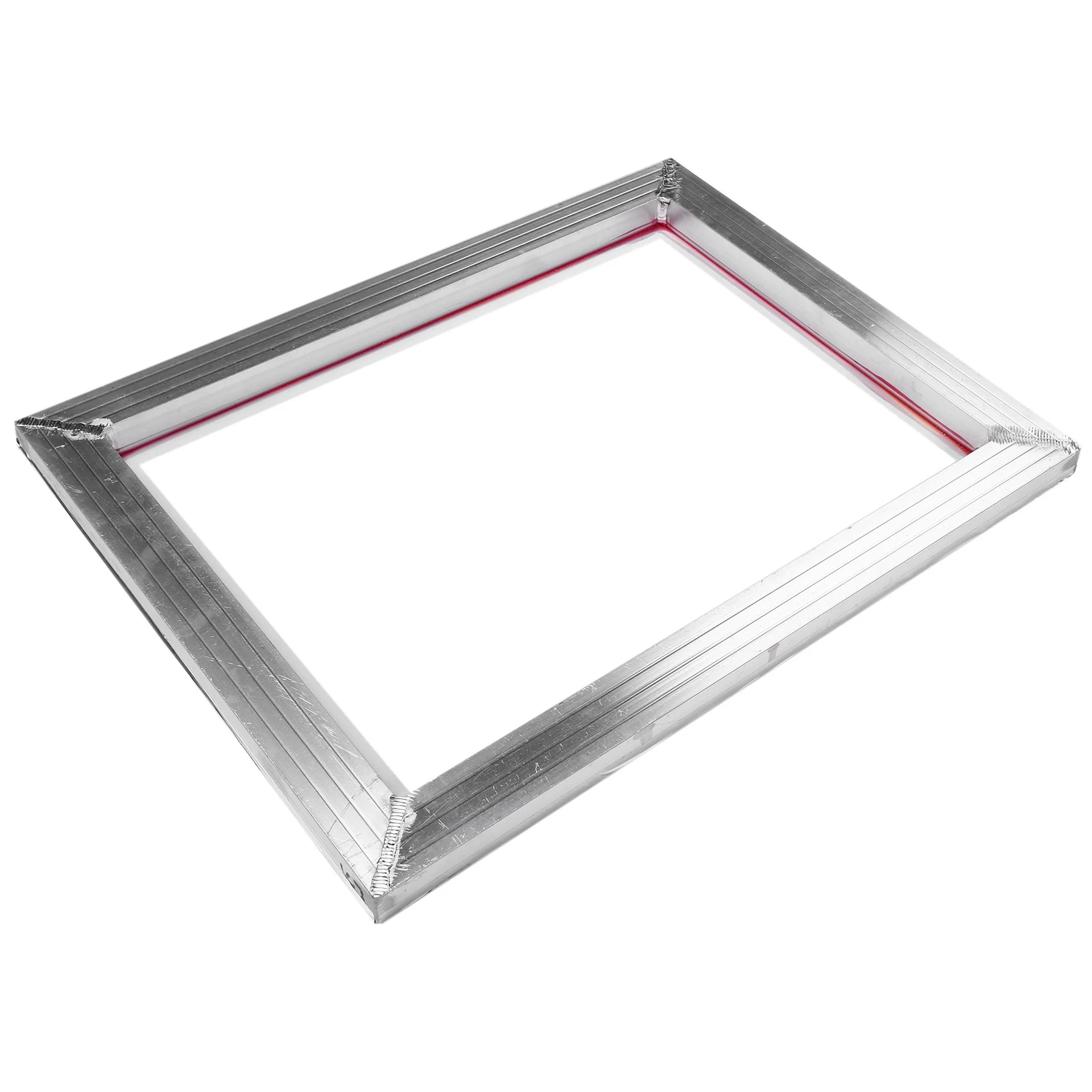 A3 Screen Printing Aluminum Frame 31X41Cm with White 43T Silk Print Polyester Mesh for High-Precision Printed Circuit Boards