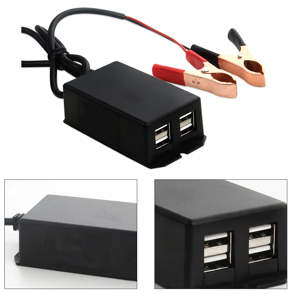 

On-the-Go Charging DC To USB Converter Multi-Device Compatibility Over-Temperature Protection Overload Safeguards