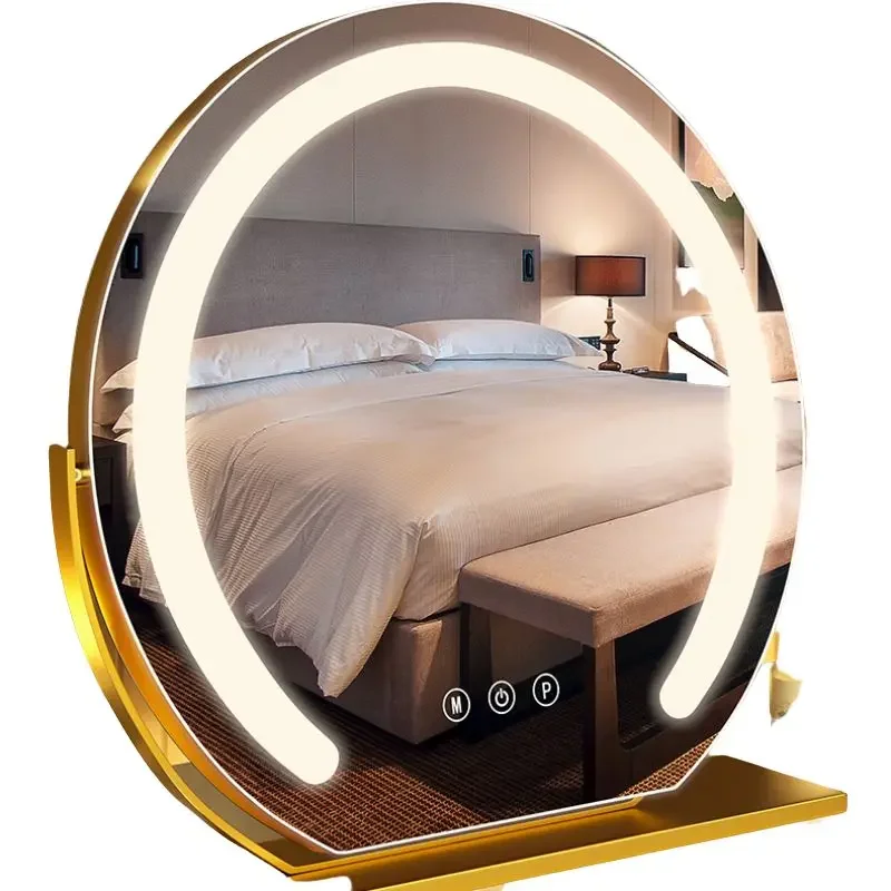 Creative Makeup Mirror Minimalist Bathroom Display Irregular Table Mirror Design Living Room Specchio Trucco Home Decorations