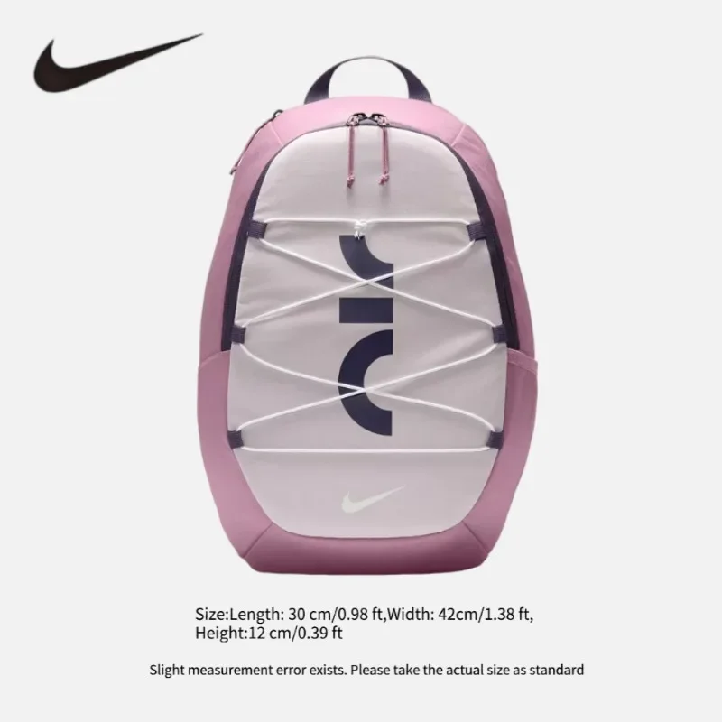 Nike Unisex New Student Schoolbag Leisure Fitness Sports Backpack Multi Compartment Laptop Daypack DV6246-523