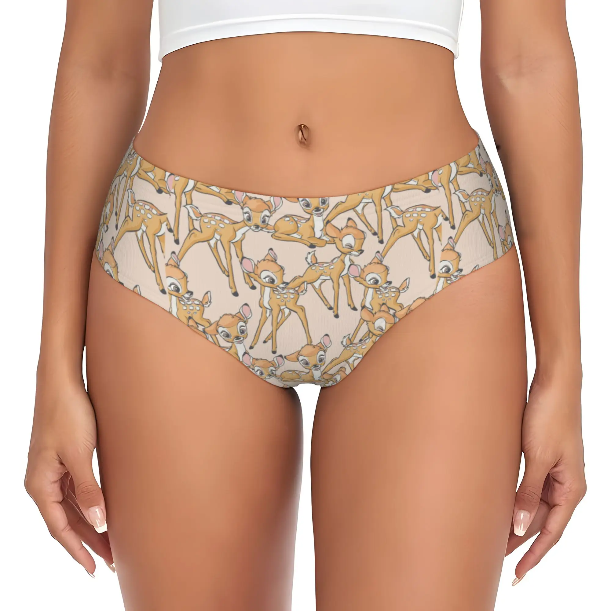 Custom B-Bambies Anime Brief Panties Women's Comfort  Underwear