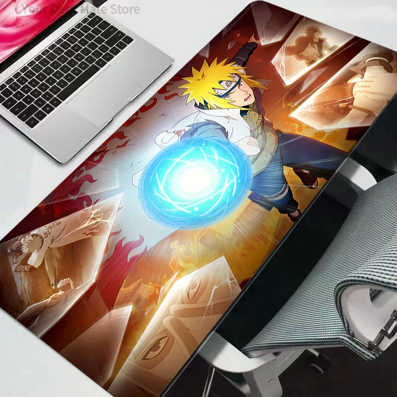 

Mouse Pad Naruto Anime Gaming Accessories Mousepad Gamer PC Completo Computer Keyboard Desk Mat Varmilo Table Durable