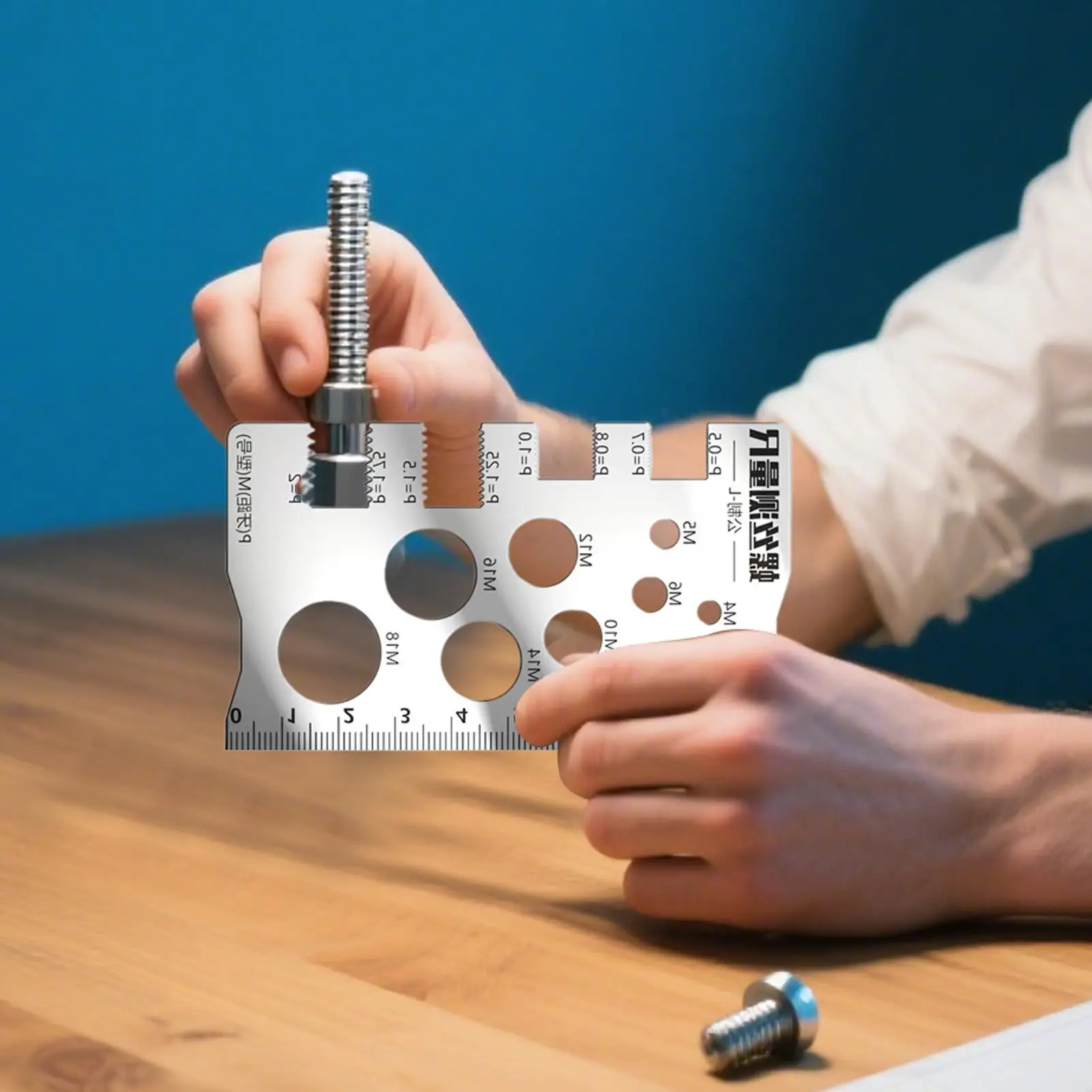 المحمولة الترباس موضوع مدقق أداة القياس ل المسمار المضادة للانزلاق قياس أداة ل صناعة المسمار الترباس بت الموضوع