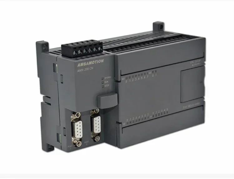 AMSAMOTION CPU224XP PLC Programmable Logic Controller 220V Compatible Siemens S7-200 Output PLC Support PTO MAP PID