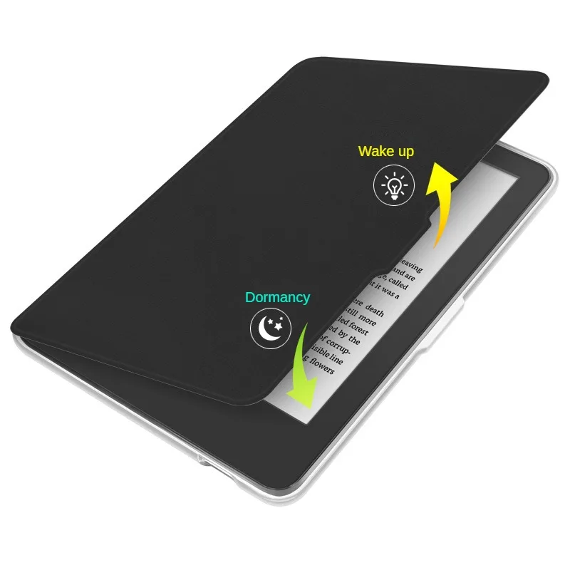 Smart Case For Kobo Libra Colour 2024 Libra 2 2021 7 inch Hand-held Acrylic Clear Soft TPU Back funda N428/N418 7
