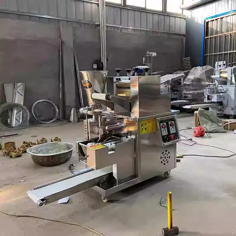 

220V 750W Automatic Empanada Machine/ Dumpling Samosa Making Machine Fully automatic dumpling machine