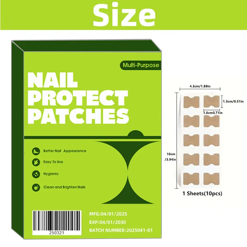 100-500PCS Toenail Patches,Toe Nail Stickers, Nail Stickers for Nail For Toenail Nail Stickers，Professional Pedicure Tools Kit