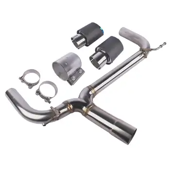 適用於BMW F30 F32 335i 435i 3.0L I6 2012-2016 的 AP03 碳纖維後軸消音器排氣系統 12 最佳銷售 f30排氣 - №9