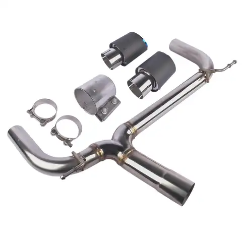 AP03 Carbon Axle Back Muffler Exhaust for BMW F30 F32 335i 435i 3.0L I6 2012-2016 12 best sales f30 exhaust - №9