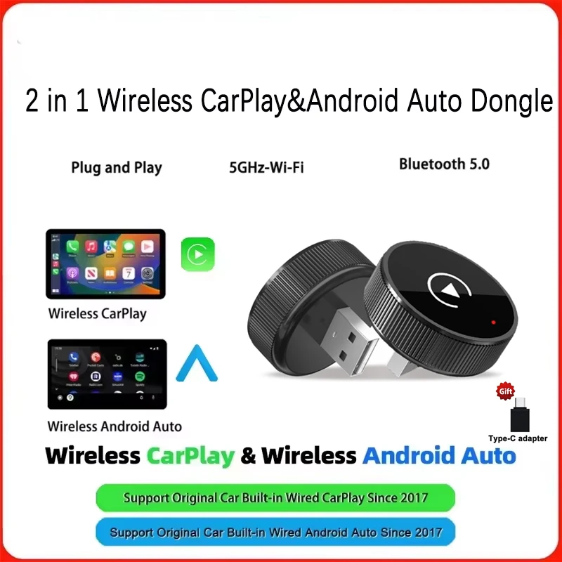 boitier-intelligent-2-en-1-ia-2026-pour-voiture-avec-carplay-filaire-systemes-automobiles-intelligents-dongle-carplay-sans-fil-adaptateur-android-auto-sans-fil