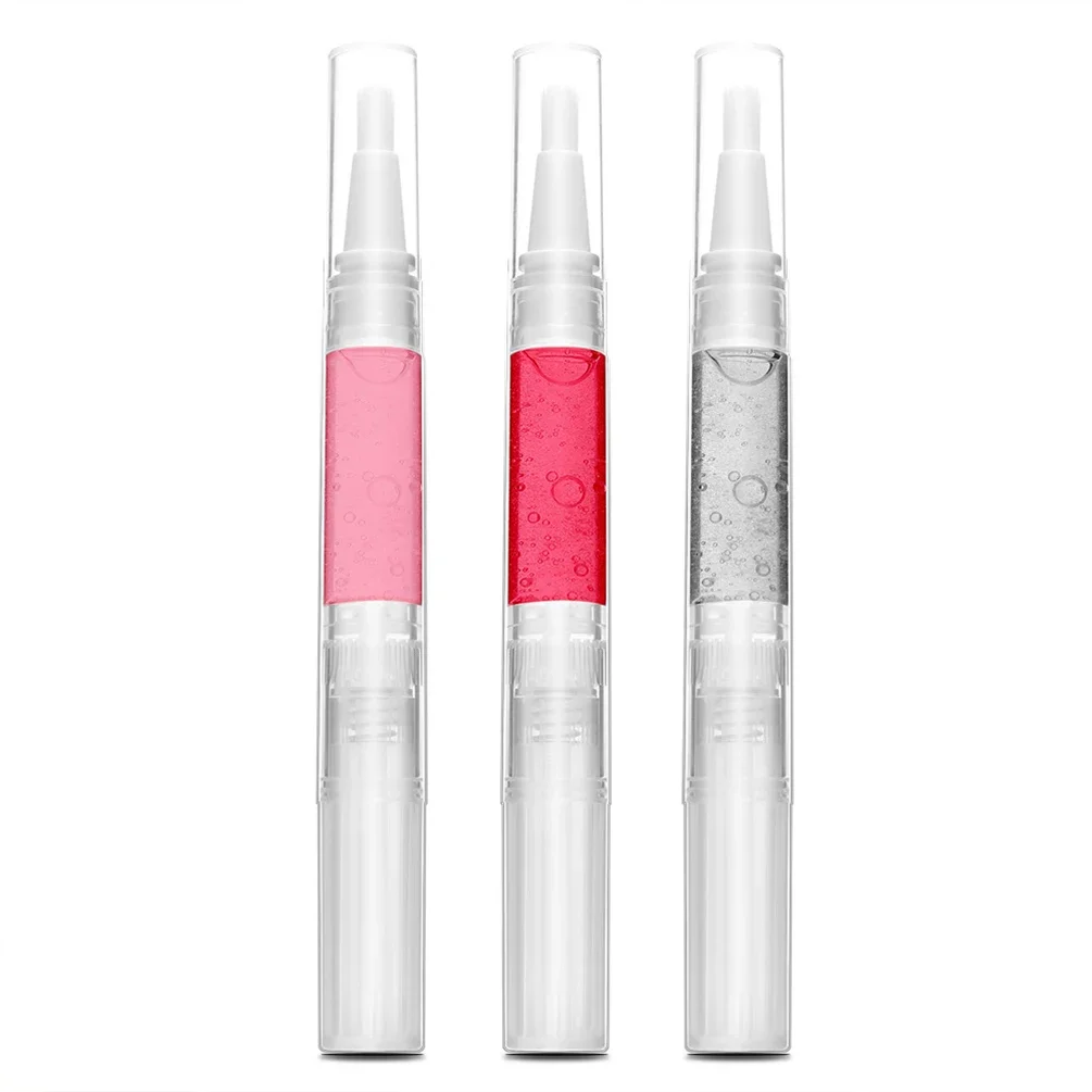 ฉลากส่วนตัว Auto Rotate Pressed Lipgloss โลโก้ที่กําหนดเอง Quick Dry Water Gloss Shimmering Mirror Plumper Lip Oil แต่งหน้าขายส่ง