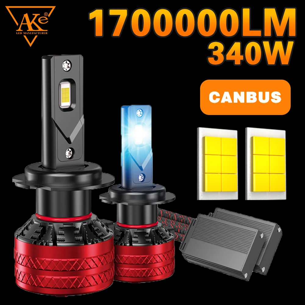 

H7 Car LED Headlight H4 Low beam and high beam Headlight 700W 100000lm H1 H11 9005 HB3 9006 HB4 9012 automobile LED bulbs 6000K