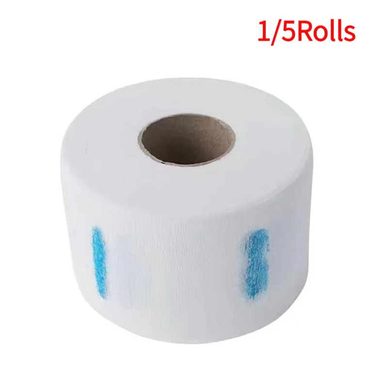 *1/5Rolls Professional Neck Paper Salon Barber Hair Dresser Roll Cutting Dressing Hairdressing Collar Accessory Necks Covering