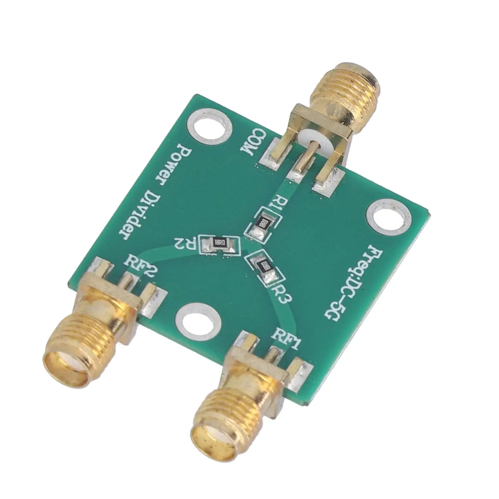 RF 2 طريقة الفاصل مجلس DC5 جيجا هرتز المقاومة مقسم الطاقة وحدة 6dB 0.5 واط إشارة الموزع