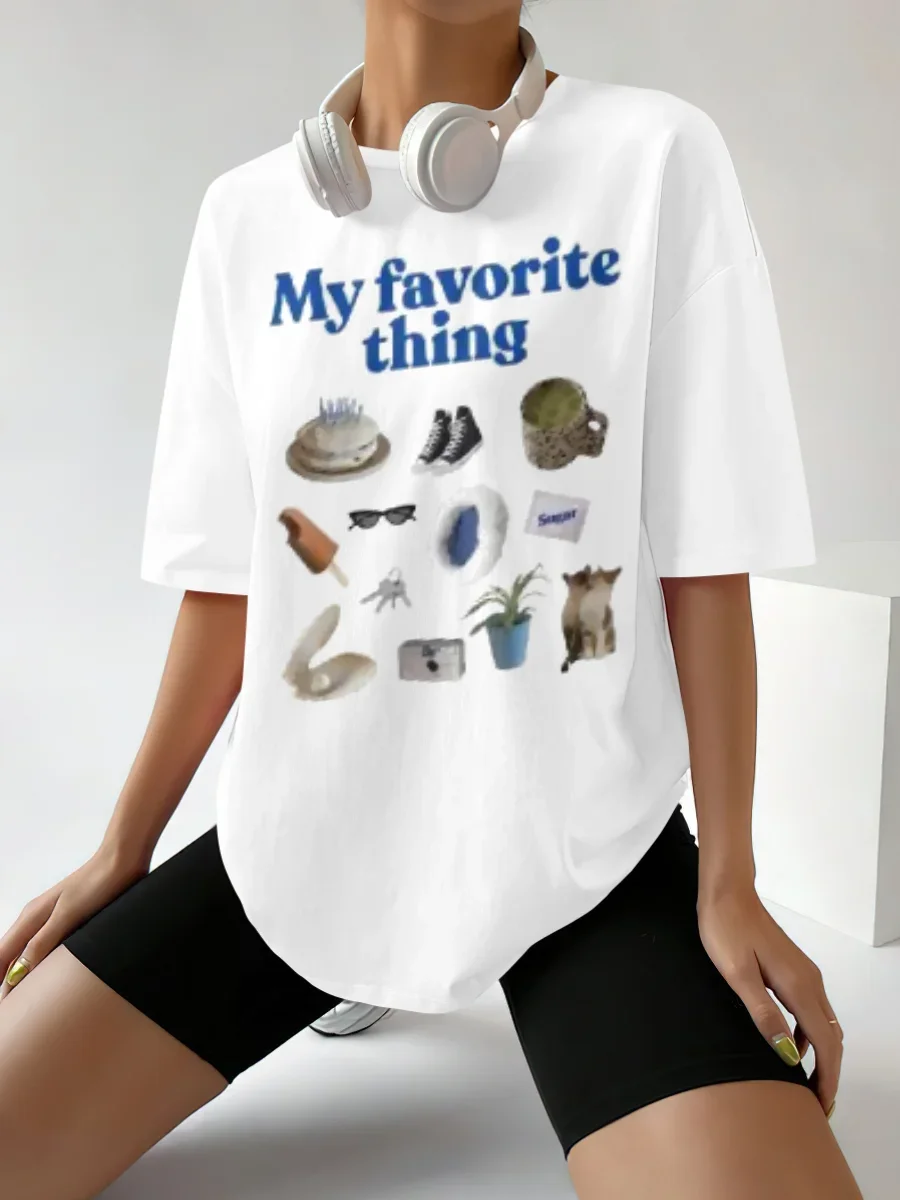 Men's Custom Graphic Tees  100% Cotton T Shirt  Personalized Round Neck Blouse Tops  DIY Printing Service