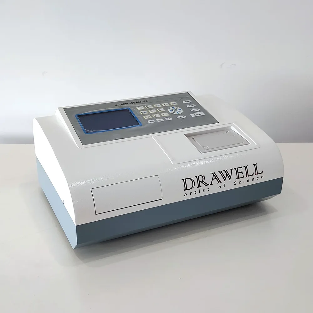 Laboratory 96 Well Plate Reader Microplate Reader Elisa Reader