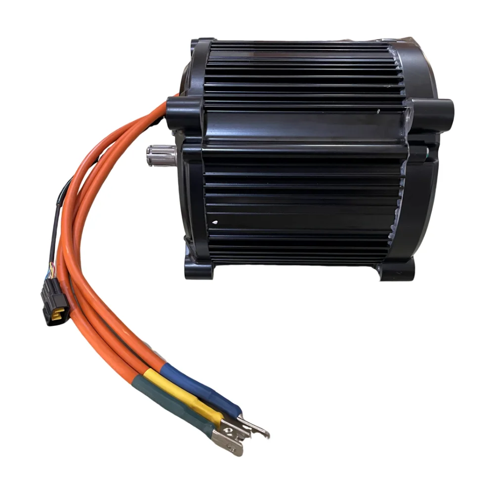 Motor de acionamento médio QSMOTOR 180 90H 8000W PMSM para motocicleta ciclomotor elétrica