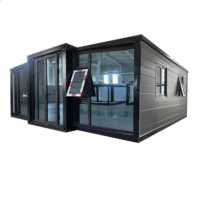 Compact Expandable Prefab Container House Foldable Steel Structure Waterproof Mobile Living Unit Durable