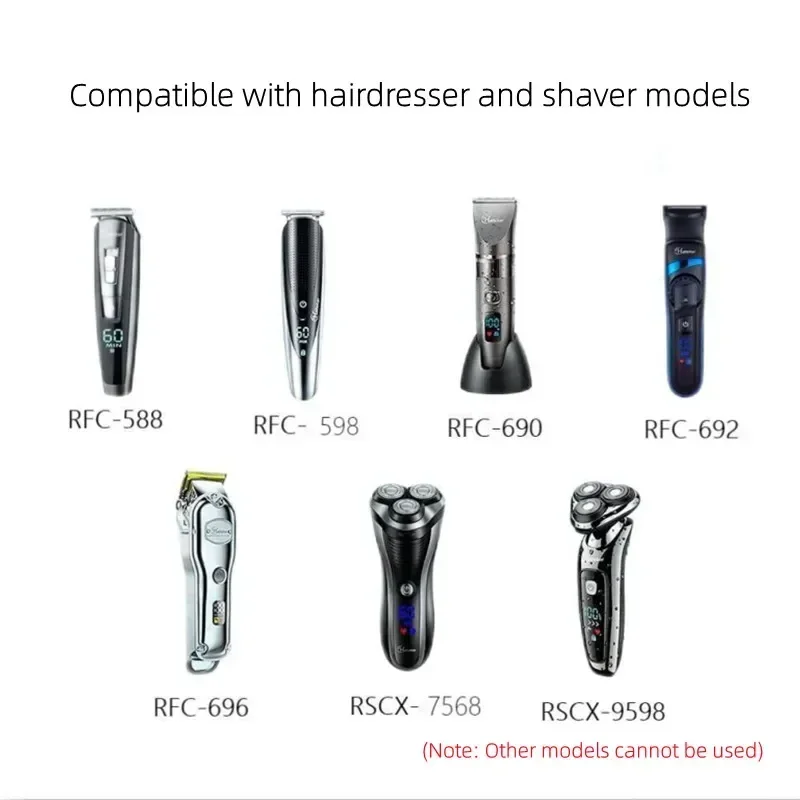 USB Charger Cord Compatible with Hatteker Hair Clipper Beard Trimmer Grooming RFC-588 RFC-598 RFC-692 for Men Cordless Razor Rep