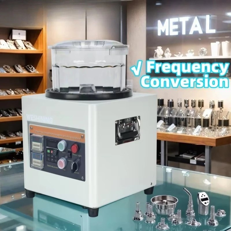 Metal Surface Mini Magnetic Tumbler Mags Jewelry Polisher Tumbler Bucket Jewellery Polishing Machine or Aluminum Stainless Steel