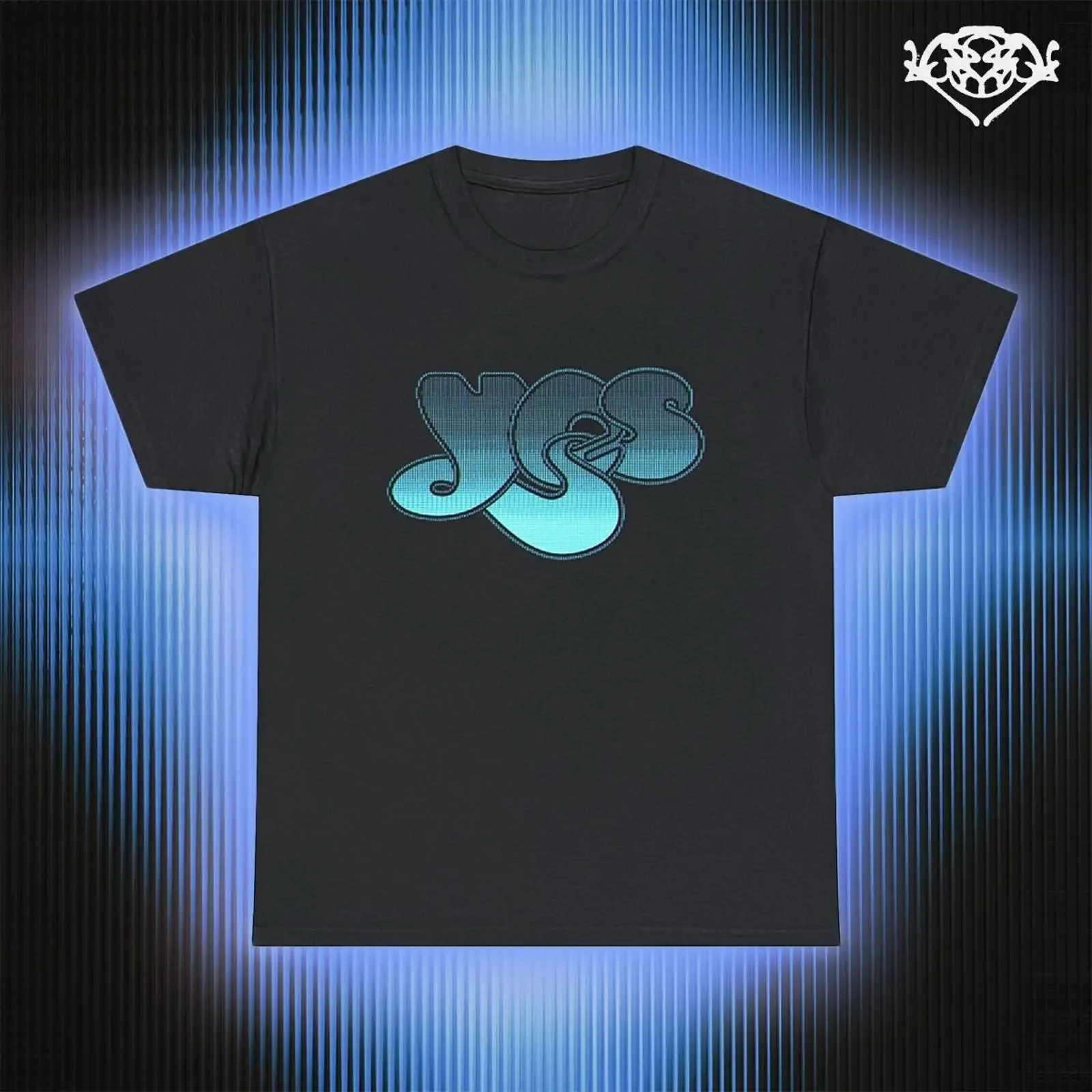 Yes Band Digital Divide T Shirt Progressive Rock New Jon Anderson Steve Howe 90s Logo  vintage Washed Unisex Soft