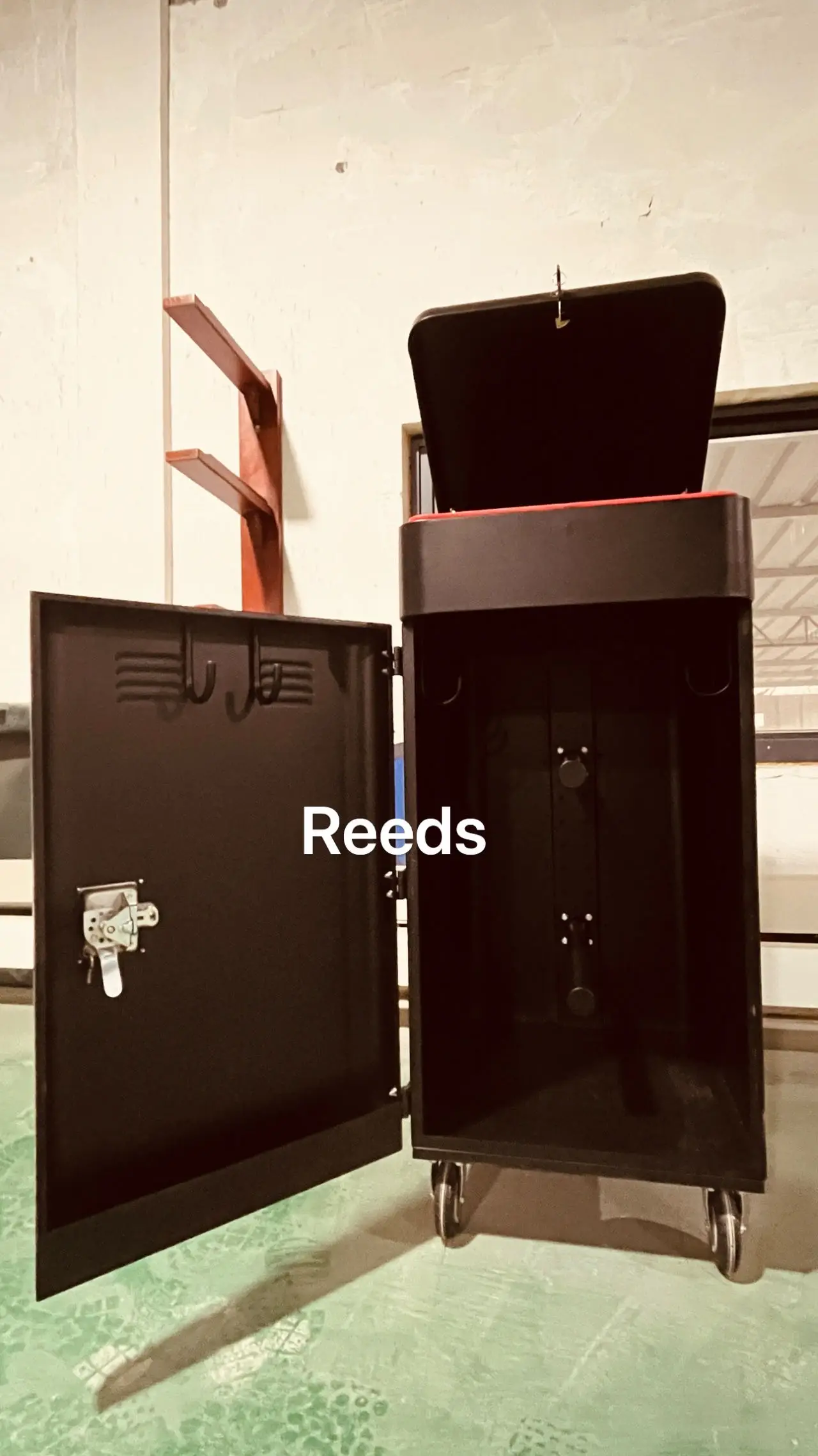 Customizable Metal Saddle Storage Box with Secure Locks