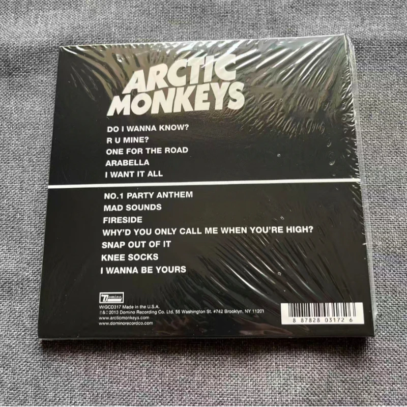 A-Arctic M-Monkeys - AM Music CD Classic Indie Rock Studio Album, Full Tracks Audiophile Record Music Disc for Collection & Gift