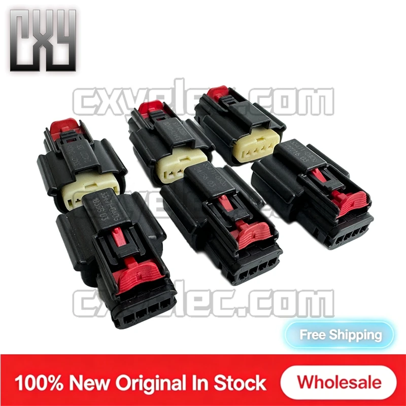 33471-0406 4 Pin Female Connector Housing Only MX150 3.5mm IP67 Waterproof Key A For Car Headlight Motor Sensor Wiring Harness