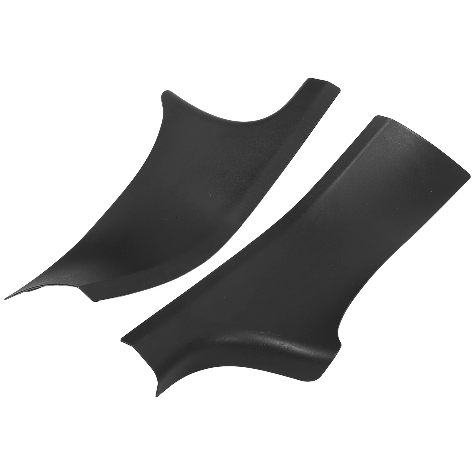 

2 Pcs Rear Door Sill Strip Car Protectors Entry Guard Protection Guards Black Bumper